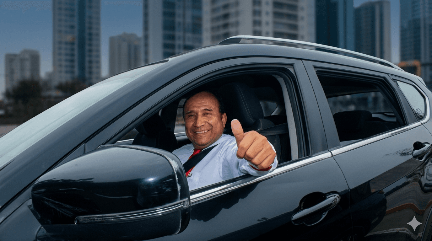 Conductores profesionales de Perú Taxi